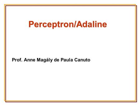 Prof. Anne Magály de Paula Canuto