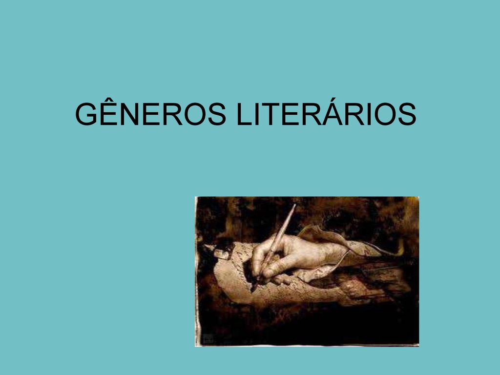 PPT - GÊNEROS LITERÁRIOS PowerPoint Presentation, free download - ID:5397725