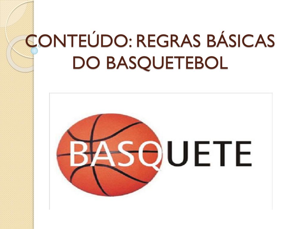 Regras do Basquete