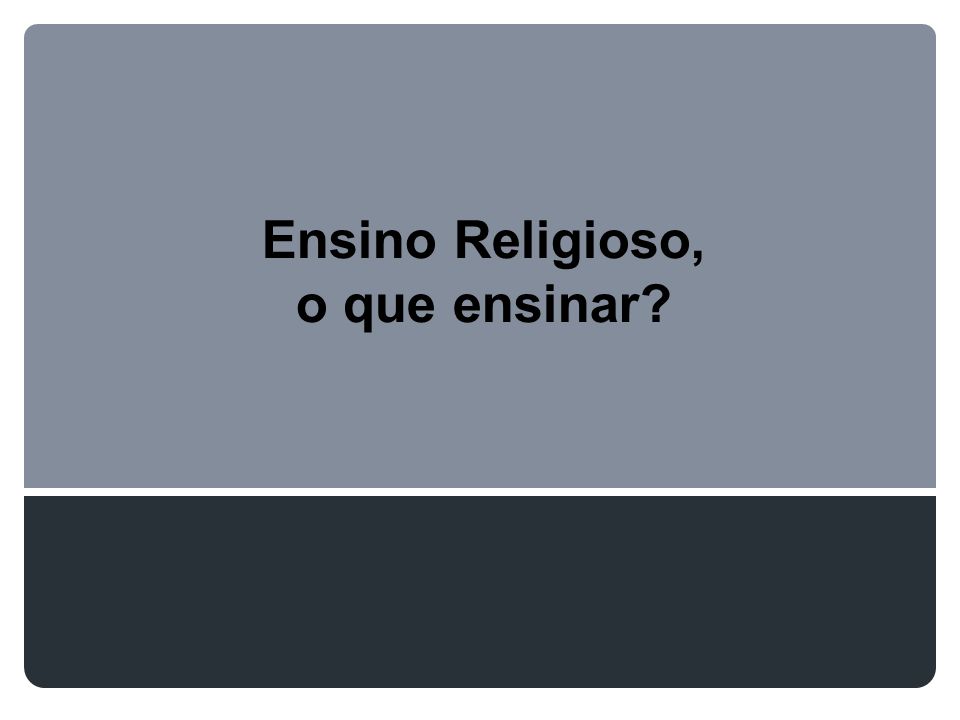 O Livro Didático e Ensino Religioso - ppt video online carregar