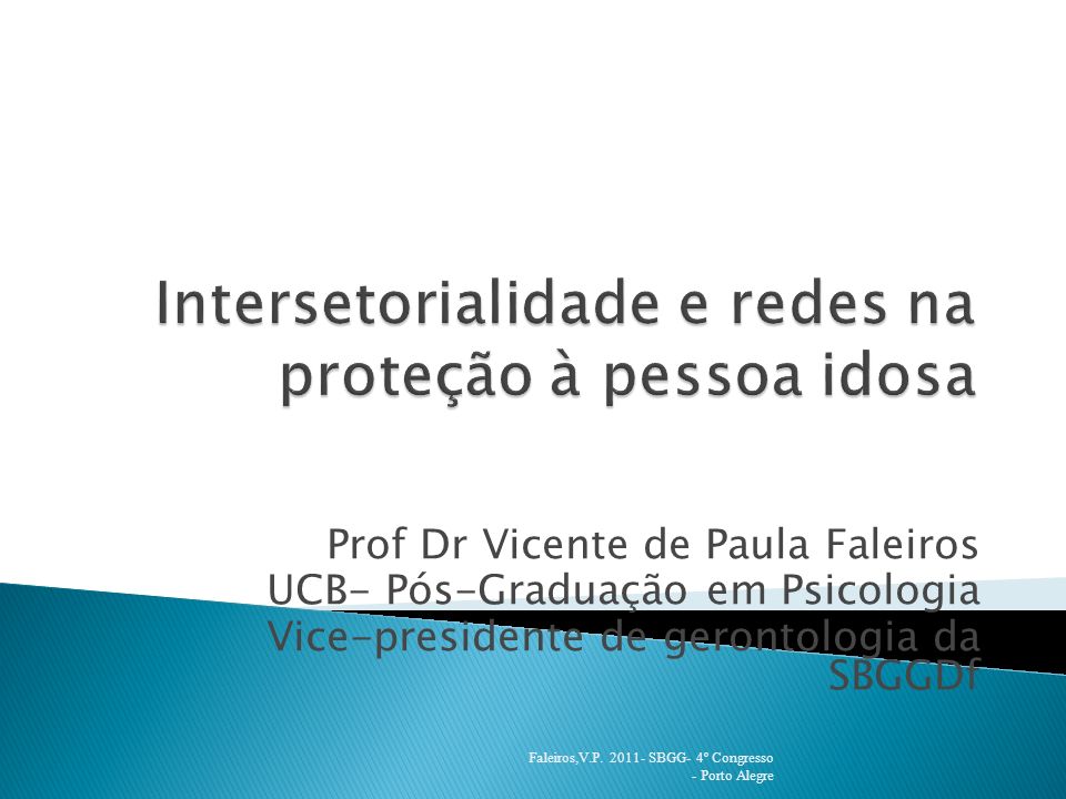 Apresentação - SBGG