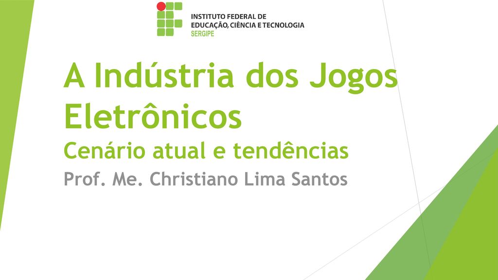Apresentação - Jogos eletrônicos