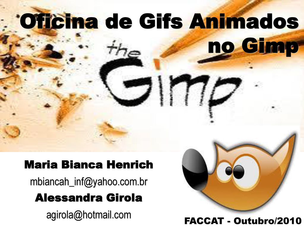 Criando GIF animado no Gimp