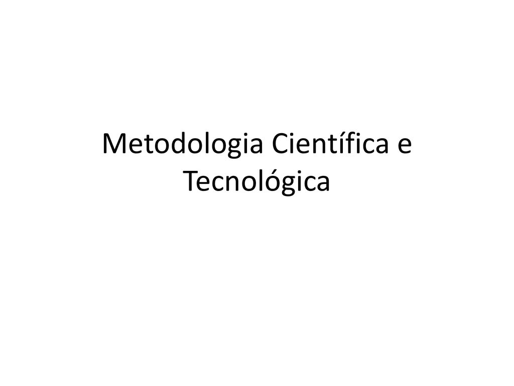 disciplina: Metodologia Científica - ppt carregar