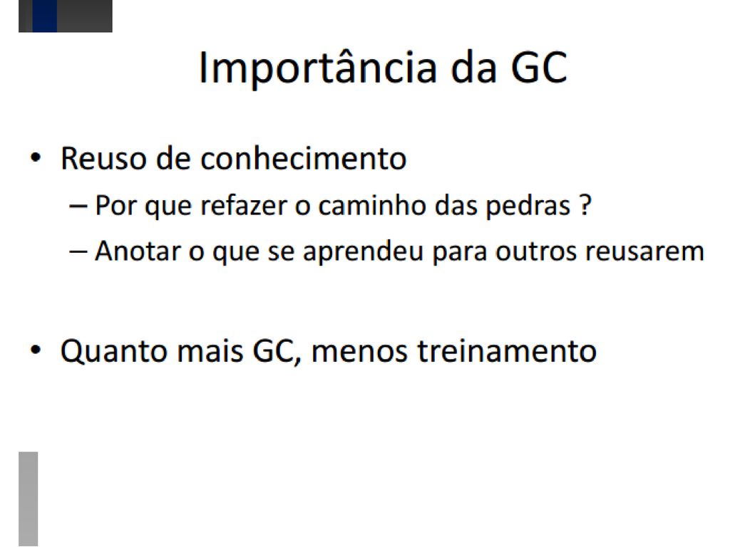 Aula 9 Gestão Do Conhecimento Prof Luís Fernando Garcia Ppt Carregar