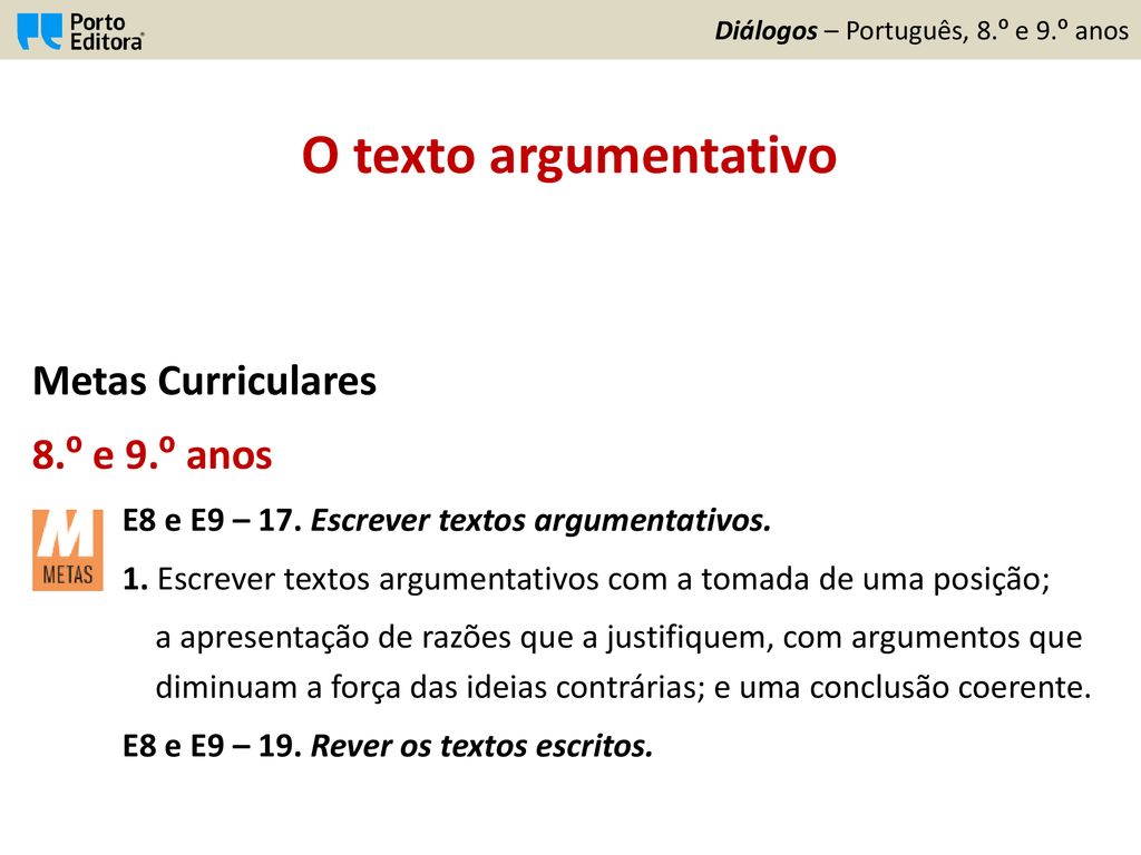 Dialogos Portugues 8 º E 9 º Anos Ppt Carregar