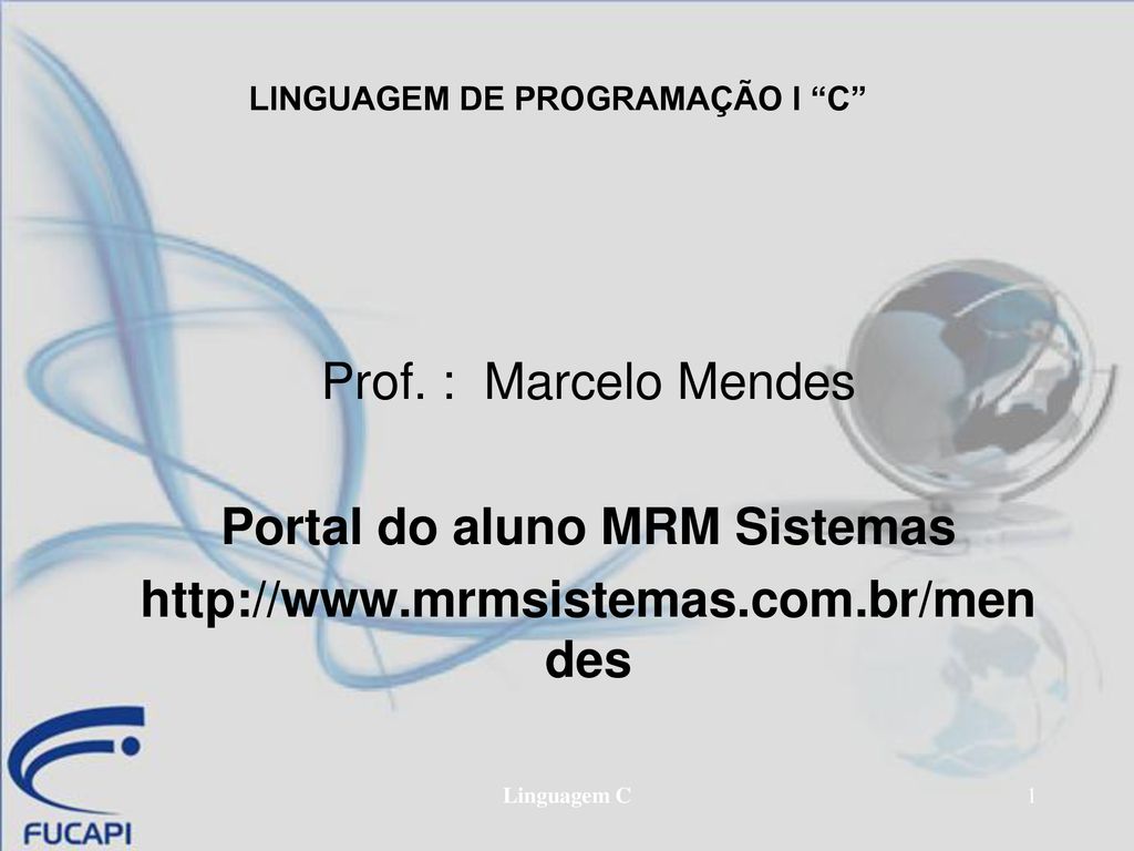 Comandos da Linguagem C - ppt carregar