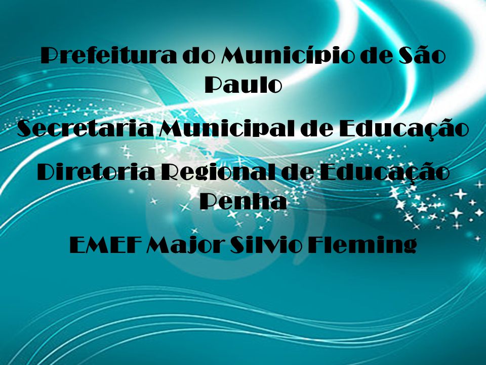 SECRETARIA MUNICIPAL DE EDUCAÇÃO DE SÃO PAULO - ppt carregar