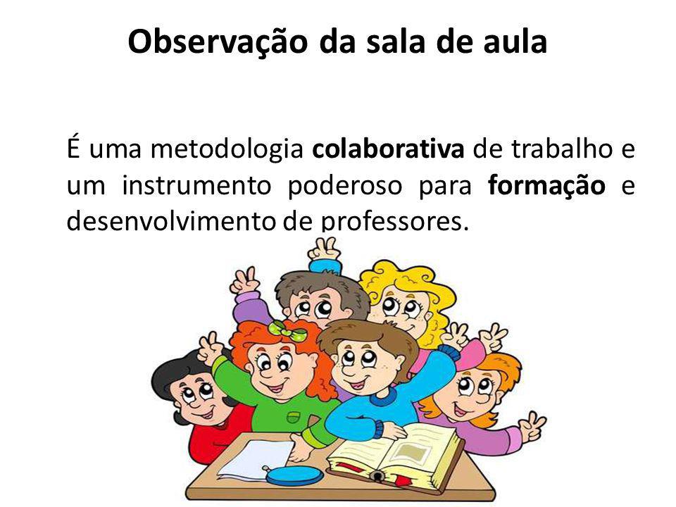 Observar professores em sala de aula