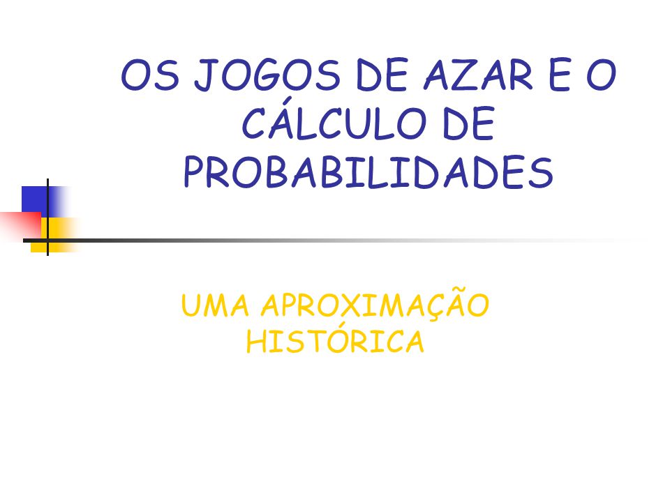 Probabilidade em jogos