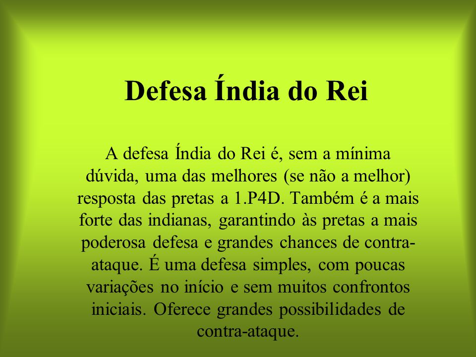 Ataque ao Roque O nosso exemplo vai se basear na abertura Ruy