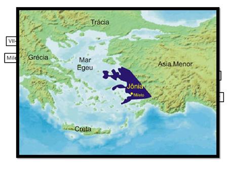 História da Filosofia Filosofia antiga VII-VI a.C. na Jônia (Turquia)