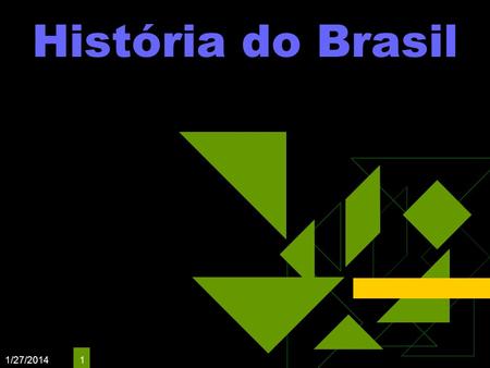 História do Brasil Clique para adicionar texto 3/25/2017.