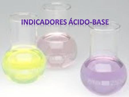 Indicadores ácido-base