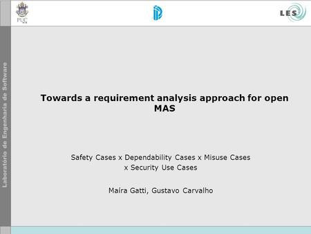 Towards a requirement analysis approach for open MAS
