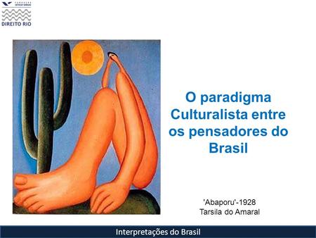 os pensadores do Brasil