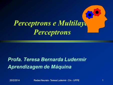 Perceptrons e Multilayer Perceptrons
