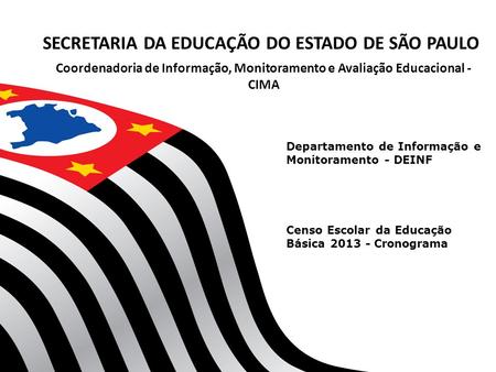 SECRETARIA DA EDUCAÇÃO DO ESTADO DE SÃO PAULO