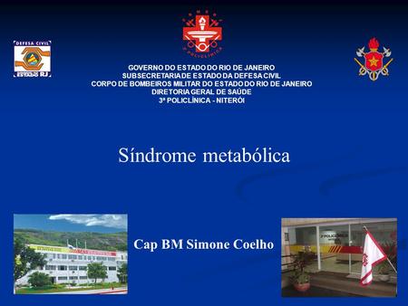Síndrome metabólica Cap BM Simone Coelho
