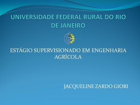 UNIVERSIDADE FEDERAL RURAL DO RIO DE JANEIRO