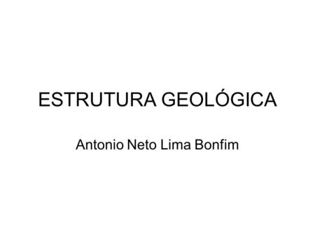 Antonio Neto Lima Bonfim