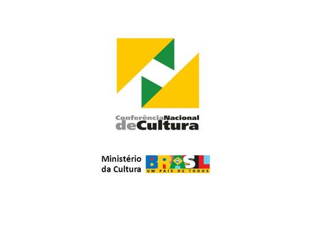 Ministério da Cultura. EIXO III - Cultura e Desenvolvimento Sustentável ¹ Foco: a importância estratégica da cultura no processo de desenvolvimento.