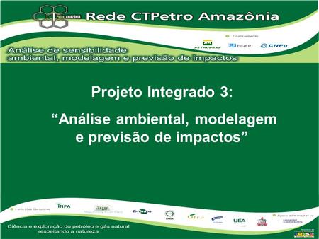 “Análise ambiental, modelagem e previsão de impactos”