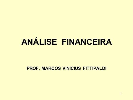 PROF. MARCOS VINICIUS FITTIPALDI