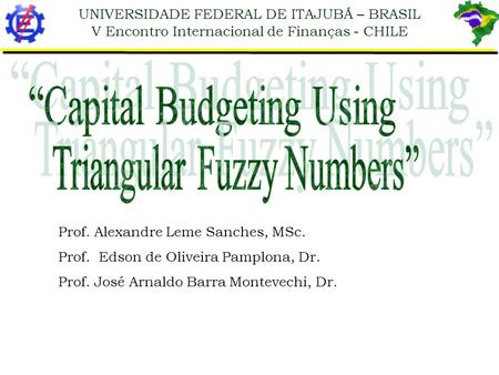 “Capital Budgeting Using