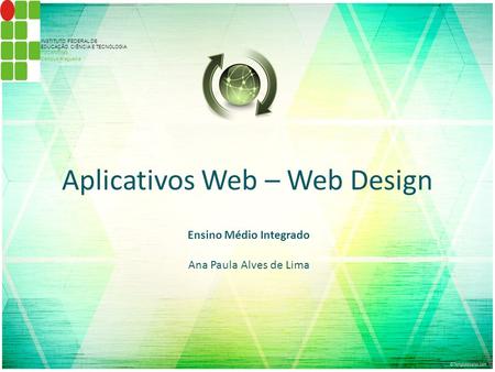 Aplicativos Web – Web Design