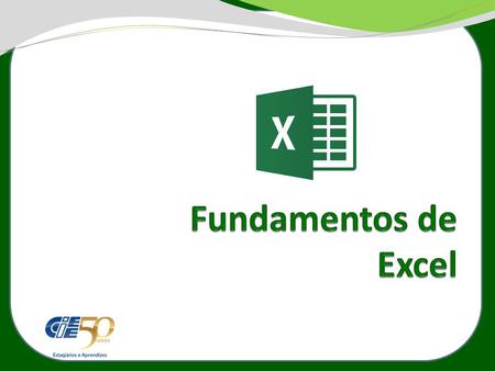 Fundamentos de Excel.