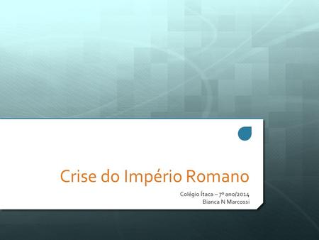 Crise do Império Romano