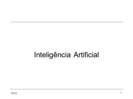 Inteligência Artificial
