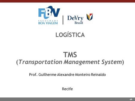 LOGÍSTICA TMS (Transportation Management System)
