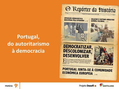 Portugal, do autoritarismo à democracia