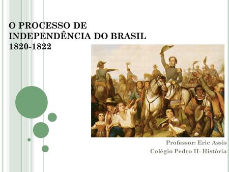 O PROCESSO DE INDEPENDÊNCIA DO BRASIL