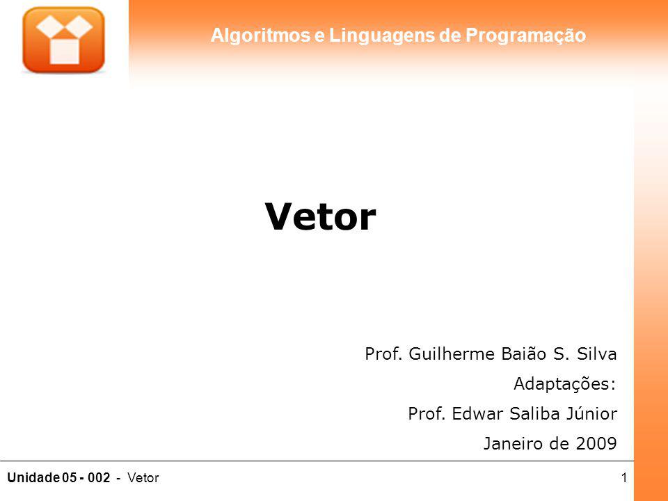 Algoritmos com matrizes e vetores - ppt carregar