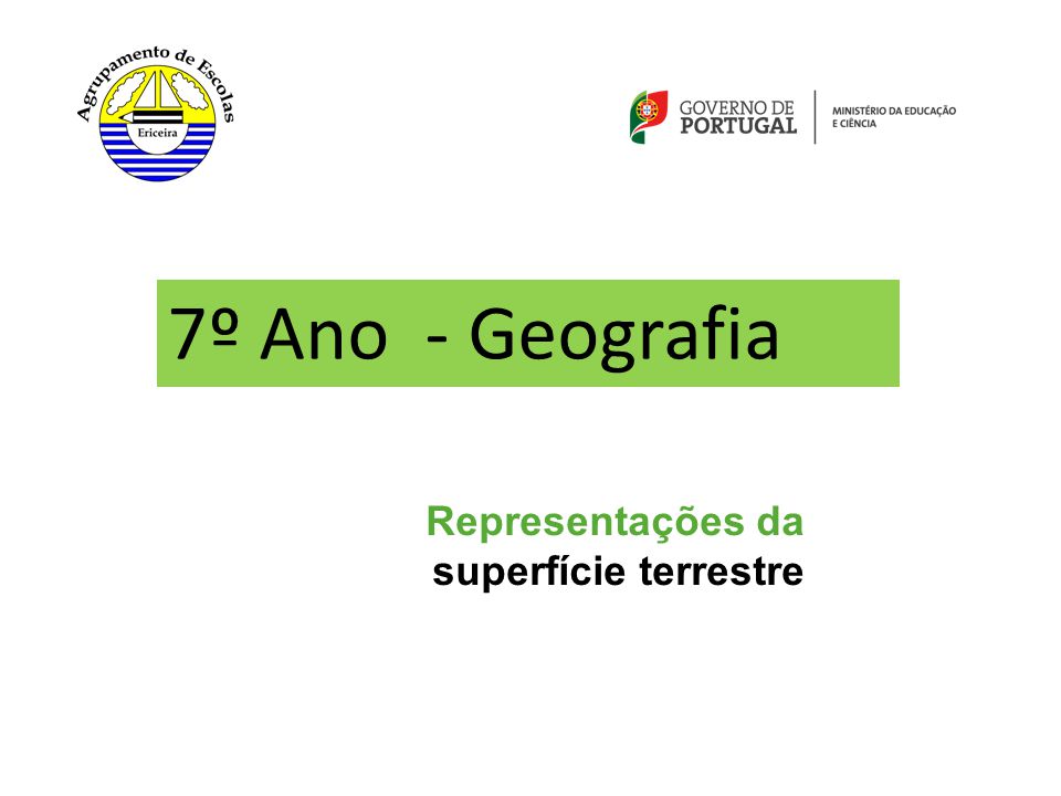 MAPA-MUNDO 7  Geografia 7.º ano – apresentação do novo projeto