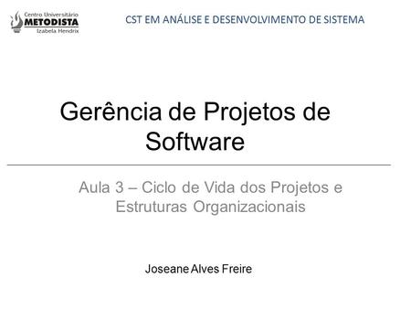 Gerência de Projetos de Software
