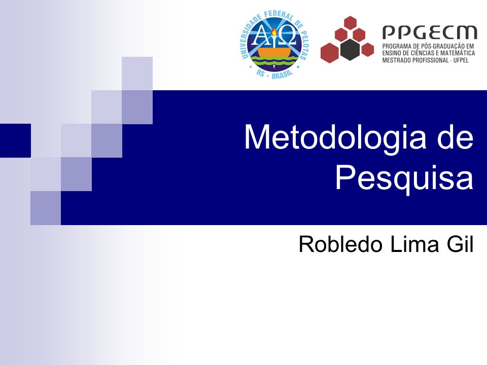 disciplina: Metodologia Científica - ppt carregar