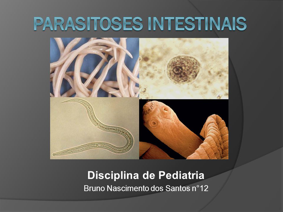 parazitozele intestinale)