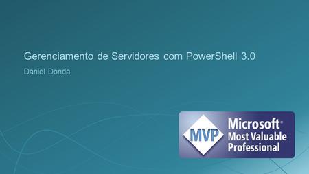 Gerenciamento de Servidores com PowerShell 3.0