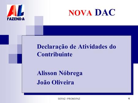 Declaração de Atividades do Contribuinte Alisson Nóbrega João Oliveira