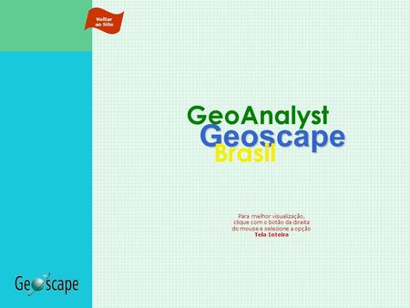 Geoscape GeoAnalyst Brasil