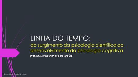 Prof. Dr. Liercio Pinheiro de Araújo