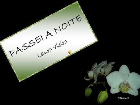 PASSEI A NOITE Laura Vieira