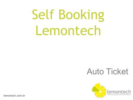 Self Booking Lemontech