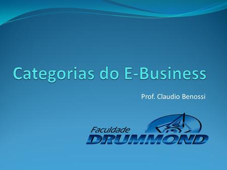 Categorias do E-Business