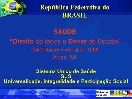 República Federativa do BRASIL