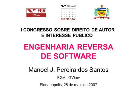 ENGENHARIA REVERSA DE SOFTWARE